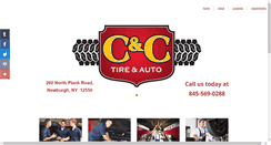 Desktop Screenshot of candctire.com